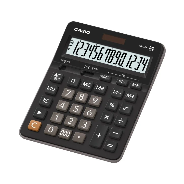 CASIO GX-14B Extra Large Desktop Calculator with Large Clear